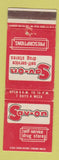 Matchbook Cover - Sav On Drug Stores