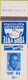 Matchbook Cover - Eugene Rea Commissioner Washington County IL