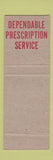Matchbook Cover - Thrift Drug Stores