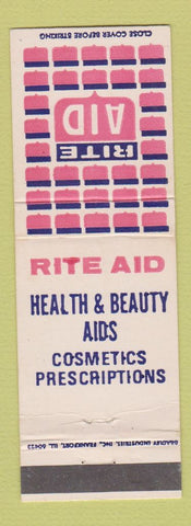 Matchbook Cover - Rite Aid Drug Stores