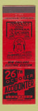 Matchbook Cover - New England Electric System Safety Campaign