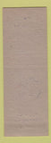 Matchbook Cover - Wright Aircraft Engines Safety
