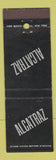 Matchbook Cover - Alcatraz Prison San Francisco CA
