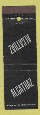Matchbook Cover - Alcatraz Prison San Francisco CA