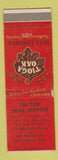 Matchbook Cover - Tioga Oak Sole Leather Shoes San Francisco CA WEAR