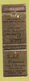 Matchbook Cover - Foothills Restaurant La Mesa CA WEAR