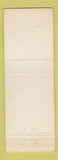Matchbook Cover - Foothills Restaurant La Mesa CA WEAR