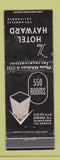 Matchbook Cover - Hotel Hayward Los Angeles CA