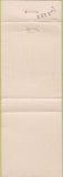 Matchbook Cover - Harold R Shick Muncie IN election