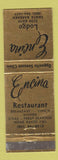 Matchbook Cover - Encina Lodge Santa Barbara CA