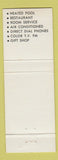 Matchbook Cover - Encina Lodge Santa Barbara CA
