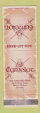 Matchbook Cover - Camelot Restaurant Miami Beach FL