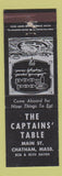 Matchbook Cover - Captains' Table Chatham MA