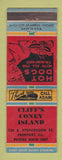 Matchbook Cover - Cliff's Coney Island Freeport IL WORN