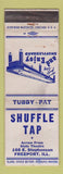 Matchbook Cover - Shuffle Tap Freeport IL Shuffleboard WEAR