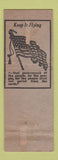 Matchbook Cover - Dave's Reading PA liquor pinup WEAR