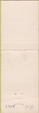 Matchbook Cover - James Rickert Hickory Township PA? Democrat
