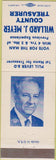 Matchbook Cover - William J Meyer County Treasurer