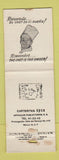 Matchbook Cover - Restaurant Chalet Suizo Mexico DF Niza
