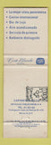 Matchbook Cover - Las Piramides Restaurant Teotihuacan Mexico