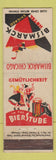 Matchbook Cover - Bismarck Hotel Chicago IL WEAR