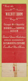 Matchbook Cover - Bismarck Hotel Chicago IL WEAR