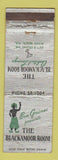 Matchbook Cover - Blackamoor Room Ben Gaines Miami Beach FL WORN