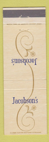Matchbook Cover - Jacobson's