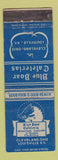 Matchbook Cover - Blue Boar Cafeteria Cleveland OH Louisville KY WEAR