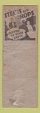 Matchbook Cover - Bobbie's Grill Louisville KY pinup POOR