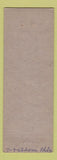 Matchbook Cover - Ettco Emrick Tapping Threading Spindle Heads Detroit MI