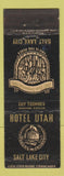 Matchbook Cover - Hotel Utah Salt Lake City UT