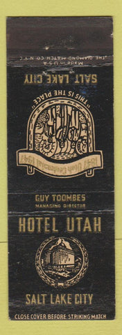 Matchbook Cover - Hotel Utah Salt Lake City UT