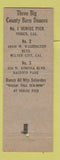 Matchbook Cover - Country Barn Dance Baldwin Park Culver City CA