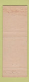 Matchbook Cover - Meyer and Chapman State Bank Red Lodge MT