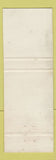 Matchbook Cover - Cote Gulf Service oil gas Saguenay QC YELLOW