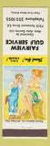 Matchbook Cover - Fairview Gulf oil gas hillbilly #2