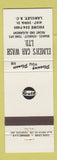 Matchbook Cover - Elmer's Car Wash Gulf oil gas Langley BC
