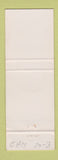 Matchbook Cover - Garage Clement Faucher Gulf oil gas Grondines QC pinup WEAR