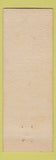 Matchbook Cover - Sanitary Plumbing and Heating Moline IL
