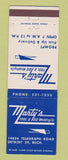 Matchbook Cover - Marty's Tool and Die Welding Detroit MI