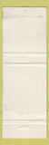 Matchbook Cover - Gulf oil gas Big Rig Grande Centre AB WORN