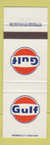 Matchbook Cover - Gulf oil gas Centre du Confort Montreal QC