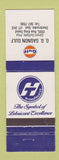 Matchbook Cover - Gulf oil gas GG Gagnon Sherbrooke QC