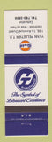 Matchbook Cover - Gulf oil gas Yvan Pelletier QC