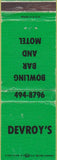 Matchbook Cover - The Stein Green Bay WI