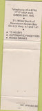 Matchbook Cover - The Stein Green Bay WI