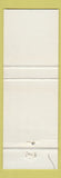 Matchbook Cover - Gulf oil gas Claude Leblanc Cabano QC