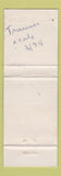 Matchbook Cover - Gulf oil gas Jean Marc Poulin Beauce QC WORN