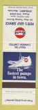 Matchbook Cover - Gulf oil gas Pete's Ethelbert MB